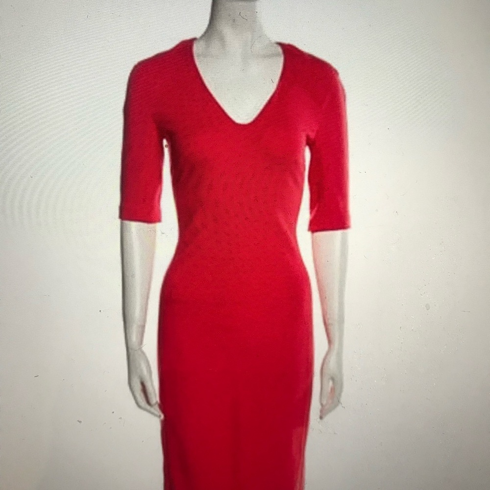 Elegant Red Diane Von Furstenberg Dress
